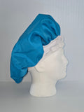 Teal Satin Sleep Bonnet