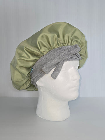 Sage Satin Sleep Bonnet (Copy)