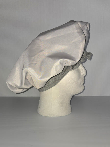 Silver Satin Sleep Bonnet – Jarmella's