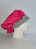 Hot Pink Satin Sleep Bonnet