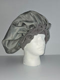 Steel Satin Sleep Bonnet